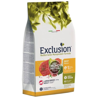 Exclusion Monoprotein Adult Large Breed con Manzo 12 kg