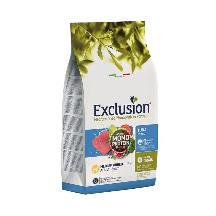 Exclusion Monoprotein Adult Medium Breed Tonno 12 kg