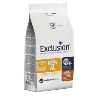 Exclusion Diet Renal Small Breeb Maiale Sorgo e Riso 2 kg