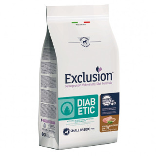 Exclusion Diet Formula Diabetic Maiale Sorgo E Piselli Small Breed 2 Kg