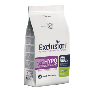 Exclusion Diet Hypoallergenic Small Breed Insetti e Piselli 2 kg