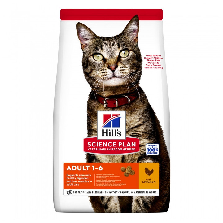 Hill's - Science Plan Feline Adult al Pollo da 10 Kg