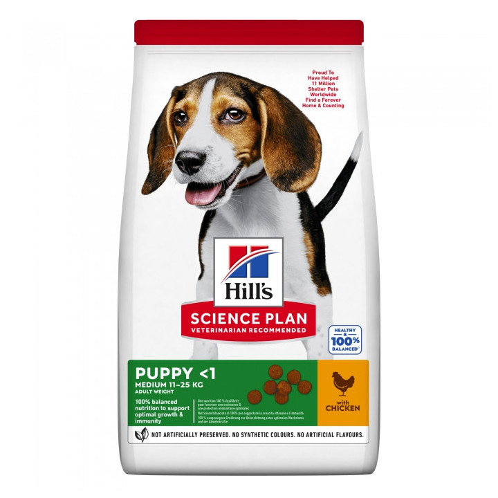 Hill's - Science Plan Canine Puppy Medium al Pollo da 14 Kg