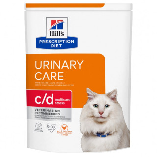 Hill's - Prescription Diet Feline Urinary Care c/d Multicare Stress con Pollo da 3 Kg